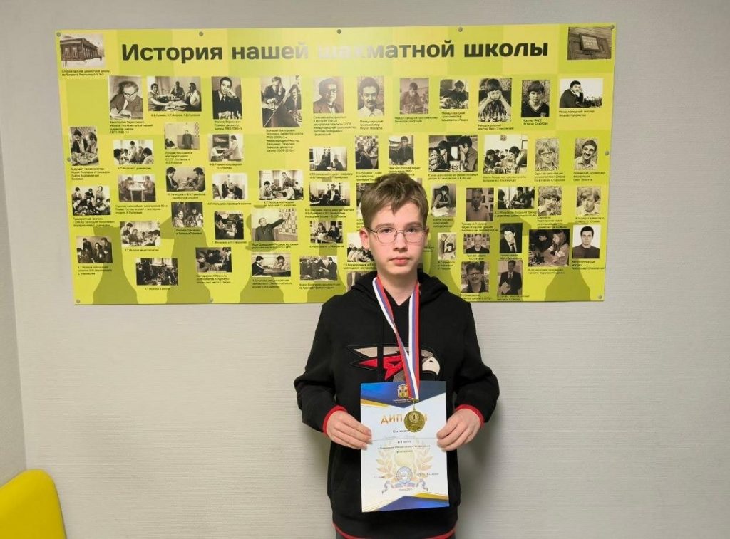 Семён Смыковский - чемпион Омской области среди мужчин (22 ноября - 17 декабря 2025 г.)